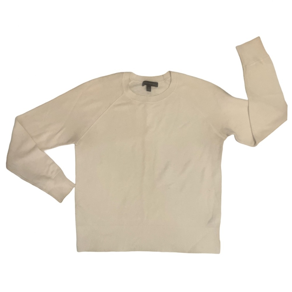 Banana Republic Cream Crewneck Sweater